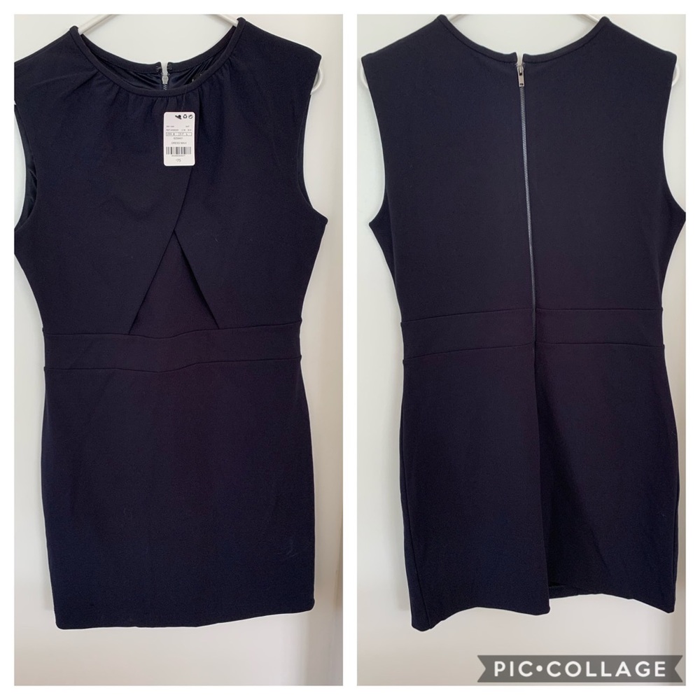 MNG navy dress size 8